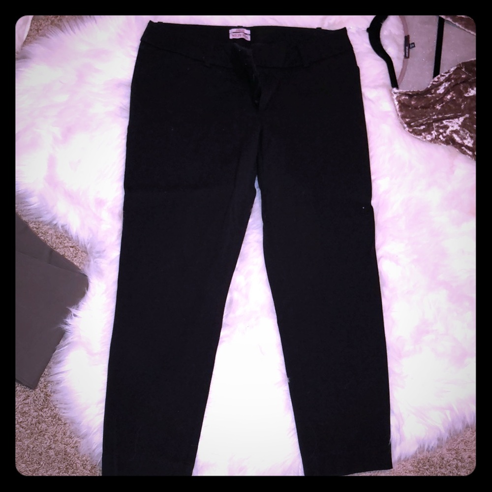 Merona stretch work slacks cropped